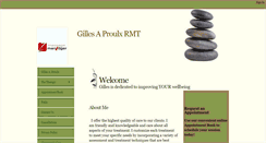 Desktop Screenshot of gillesaproulx.com